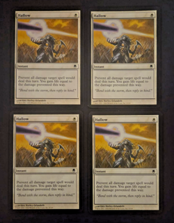 MAGIC MTG Playset HALLOW 4x Darksteel UK - Image 1
