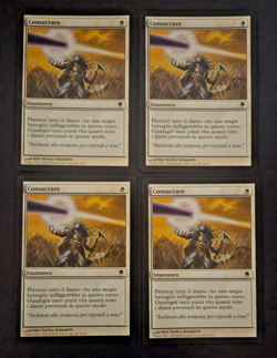MAGIC MTG Playset CONSACRARE 4x Darksteel ITA - Image 1