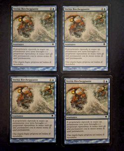 MAGIC MTG Playset VERITA' RIECHEGGIANTE 4x Darksteel ITA - Image 1