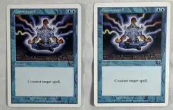 MTG 2x Counterspell - Core Set 7th Edition Common 7ED LP - Image 1