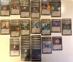 MTG FINAL FANTASY FIN- Mono Black Graveyard Deck- Zordiak / Darkness Crystal - Image 1