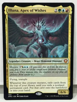 MTG: Dominaria United Commander: Illuna, Apex Of Wishes 154 Mythic Rare NM - Image 1