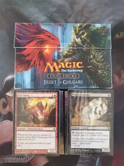 MTG Duel Decks Izzet vs. Golgari - Complete Set - Ultra Pro Sleeves + Boxes - Image 1