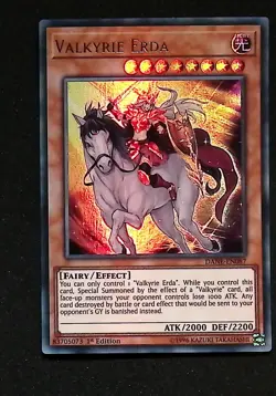 Valkyrie Erda - DANE-EN087 - Ultra Rare - 1st Edition - Yugioh - Image 1