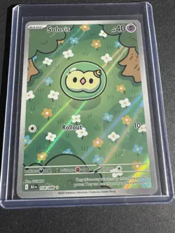 Solosis Black Bolt Illustration Rare English Pokemon TCG Card 118/086 NM - Image 1