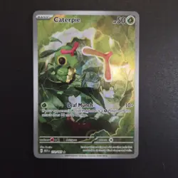 Pokemon Card - Scarlet & Violet 151 Caterpie 172/165 Illustration Rare - M/NM - Image 1
