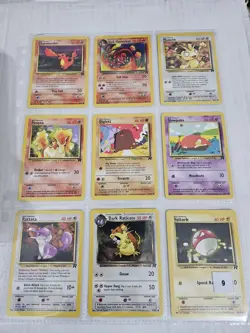 Vintage Pokemon Bundle TCG Cards Base Set, Jungle, Fossil, Team Rocket. - Image 1