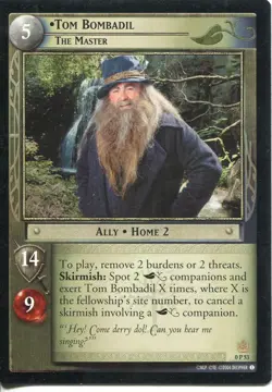 Lord Of The Rings CCG TCG Promo Card 0P53 Tom Bombadil The Master - Image 1