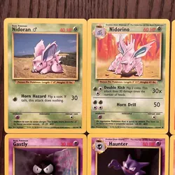 Pokemon Base Set Lot Of 12 Cards (1999) NM - Image 3