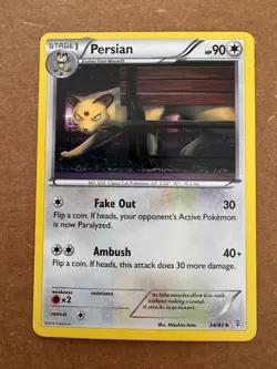 PERSIAN 54/83 XY GENERATIONS Uncommon Pokemon Card NM - Image 1