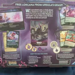 5x Disney Lorcana Trading Card Game: Illumineer's Quest -Deep Trouble Box Sealed - Image 4