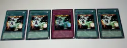 Yu-Gi-Oh! Labyrinth of Nightmare LON Destiny Board Set of 5 Cards (LP/MP) - Image 1
