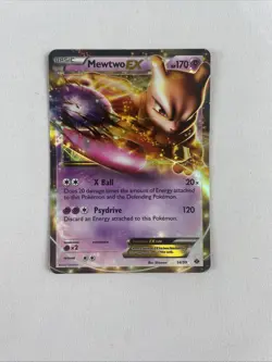 Pokemon Mewtwo EX 54/99 Celebrations 25th Anniversary TCG Card - Image 1