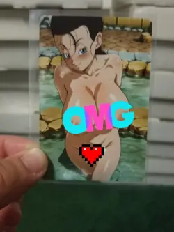 VIDEL DRAGON BALL DUAL WAIFU ANIME CARD - Image 1