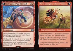 1x Sidequest: Play Blitzball // World Champion, Celes NM Eng MTG - Final Fantasy - Image 1