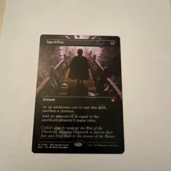 MtG Sacrifice - NM Borderless - Duskmourn Special Guest - Image 1