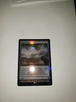 MTG Magic the Gathering MARSH FLATS Holo Foil Zendikar Expeditions - Image 1