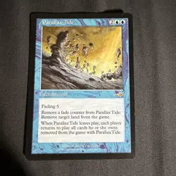 1x Parallax Tide (near mint) - Nemesis - MTG rare (non-foil version) - Image 1