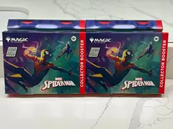 Magic The Gathering Marvel Spider-Man Collector Booster Omega Sealed- Lot of 2 - Image 1