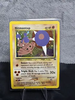 Pokemon Card - Hitmontop Neo Discovery 3/75 Holo Rare - Image 1