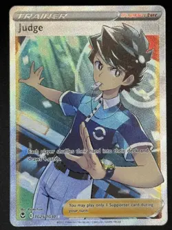 Judge TG25/TG30 Pokemon TCG SWSH12: Silver Tempest Trainer Gallery Ultra Rare NM - Image 1
