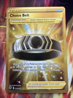 Pokemon Trainer Choice Belt 211/189 Swsh10: Astral Radiance Secret Rare Holo - Image 1