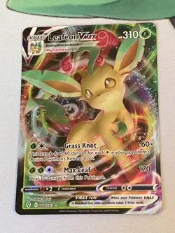 Pokemon Leafeon VMAX - Sword & Shield Evolving Skies 008/203 - Ultra Rare Holo - Image 1