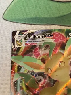 Pokemon Leafeon VMAX - Sword & Shield Evolving Skies 008/203 - Ultra Rare Holo - Image 2