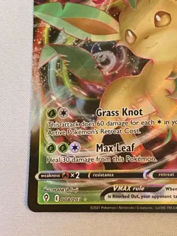 Pokemon Leafeon VMAX - Sword & Shield Evolving Skies 008/203 - Ultra Rare Holo - Image 4