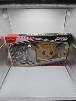 Pokemon TCG: Scarlet & Violet Prismatic Evolutions Accessory Pouch Collection - Image 1