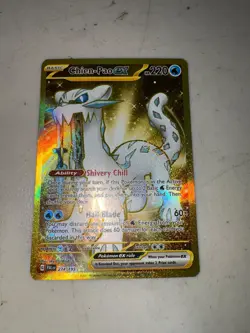 Pokemon TCG Chien-Pao ex 274/193 Hyper Secret Rare version Paldea Evolved set - Image 1