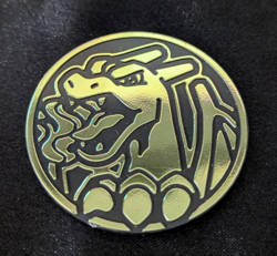 Pokemon TCG Coin: Charizard Astral Radiance Sword and Shield Jumbo Coin NEW - Image 1