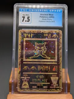 2000 Pokemon Movie Promo Ancient Mew Pokemon the Movie CGC 7.5 - Image 1