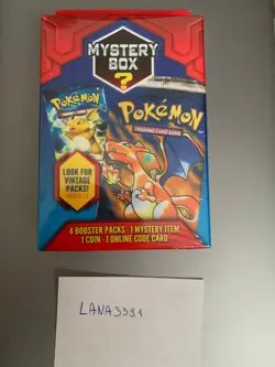 Pokemon Wallgreen exclusive mystery red box vintage 1:5 2020 SEALED fast ships - Image 1