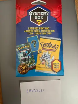 Pokemon Wallgreen exclusive mystery red box vintage 1:5 2020 SEALED fast ships - Image 2
