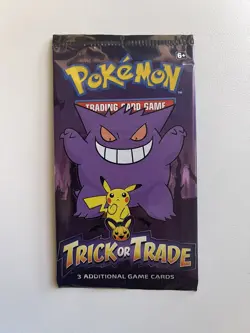 1 x Pokemon Trick or Trade Halloween Sealed Booster Pack - Image 1