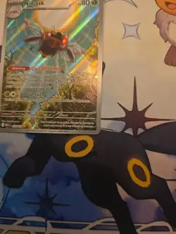 Pokemon TCG Ninjask 137/132 Mega Evolution Illustration Rare NM - Image 5