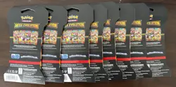 Pokemon TCG Mega Evolution Sleeved Booster Packs (LOT of 8) - Image 2