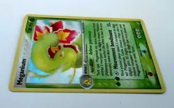 pokemon carte meganium 9 /115 reverse holo 2006 bloc - ex forces cachees - Image 4