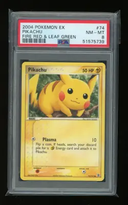 POKEMON Expedition Skyridge EX Fire Red Leaf Green PIKACHU PSA 8 Graded Lot - Image 5