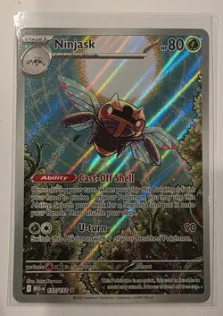 Pokemon TCG Ninjask Illustration Rare #137/132 Mega Evolution Full Art NM - Image 1