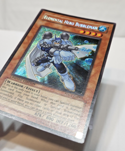 Elemental Hero Bubbleman EHC1-EN003 Secret Rare Limited Edition Yugioh 7829 - Image 2