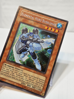 Elemental Hero Bubbleman EHC1-EN003 Secret Rare Limited Edition Yugioh 7829 - Image 4