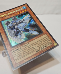 Elemental Hero Bubbleman EHC1-EN003 Secret Rare Limited Edition Yugioh 7829 - Image 5