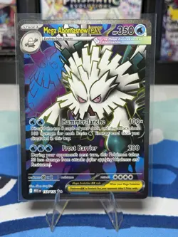 Pokemon TCG Mega Abomasnow ex 157/132 2025 Mega Evolution Ultra Rare Card - NM - Image 1