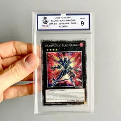 Yu-Gi-Oh Quarter Century Secret Rare Graded 9 MT Card Yugioh QCR Limited Edition - Image 3