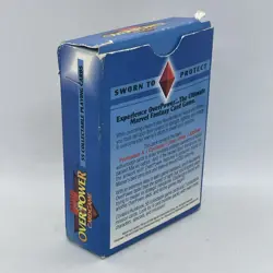 Marvel Overpower Card Game Sworn To Protect Starter Deck 55 Cards w Manual CCG - Image 4