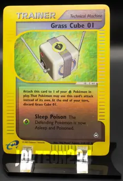 Pokemon TCG Card Lot - 6 Reverse Holo Trainer Cubes from Aquapolis E-Reader Set - Image 3