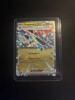 Pokemon TCG Dragapult EX Sv06: Twilight Masquerade Holo Double Rare Card 130/167 - Image 1