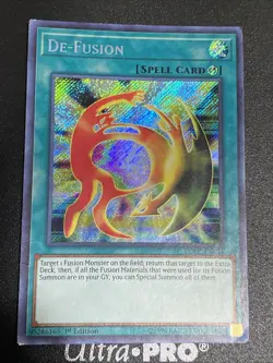 Yugioh Card TCG De-Fusion Secret Rare LCKC EN044 Near Mint NM 1st Edition MP - Image 1